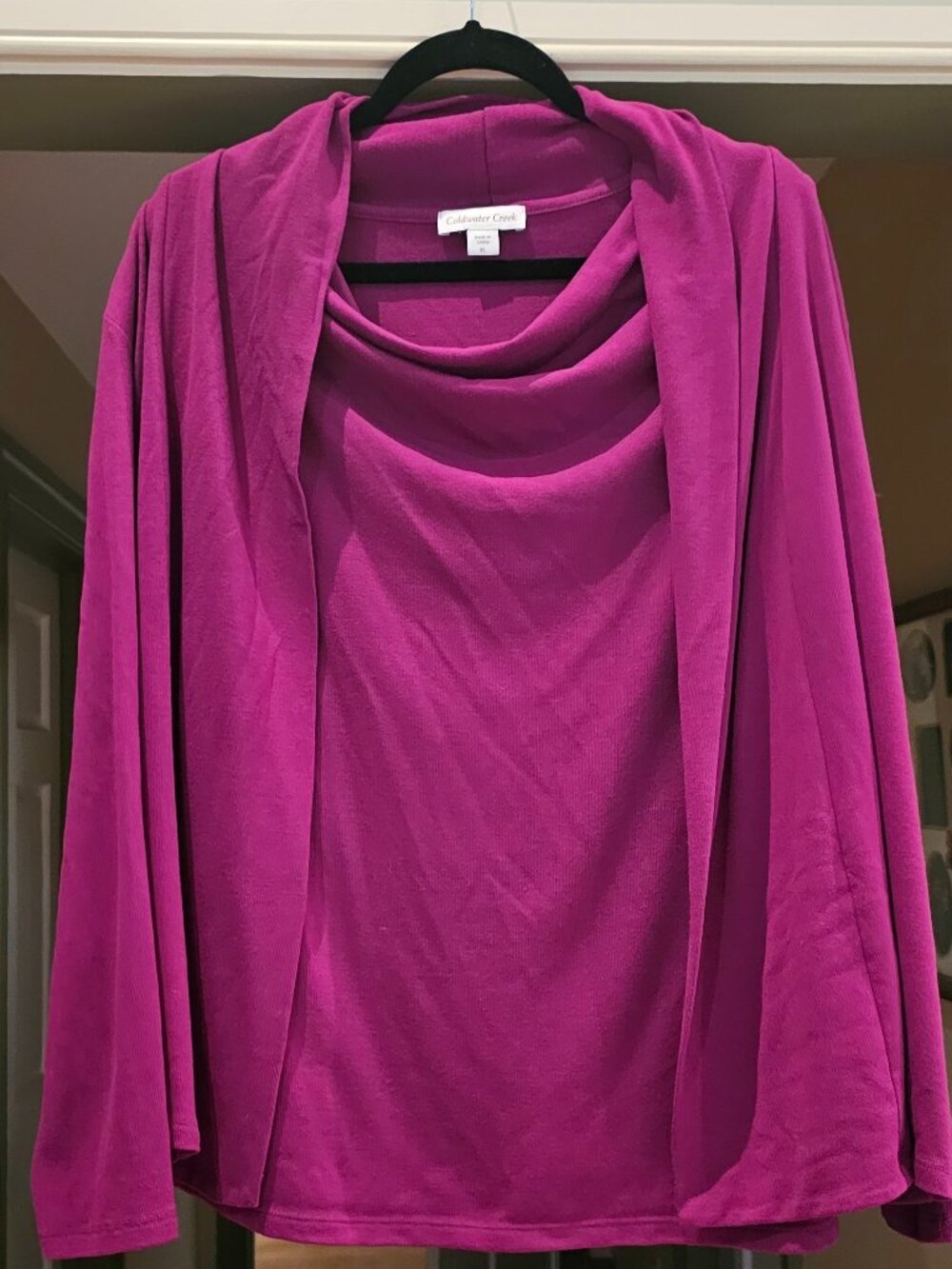 Womens Coldwater Creek 2-Piece Sweater Set XL